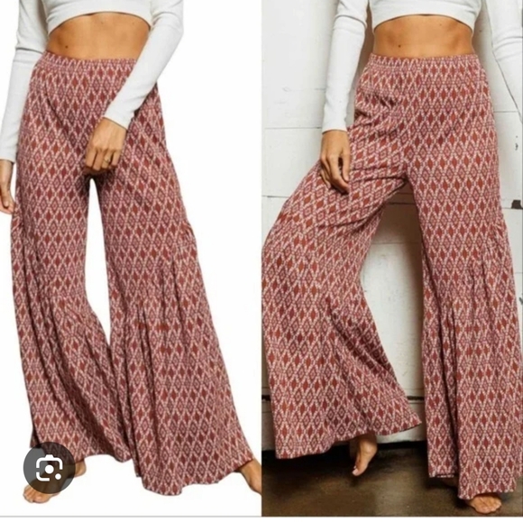 Ces Femme boutique pull on ultra flare boho pants - Picture 2 of 6